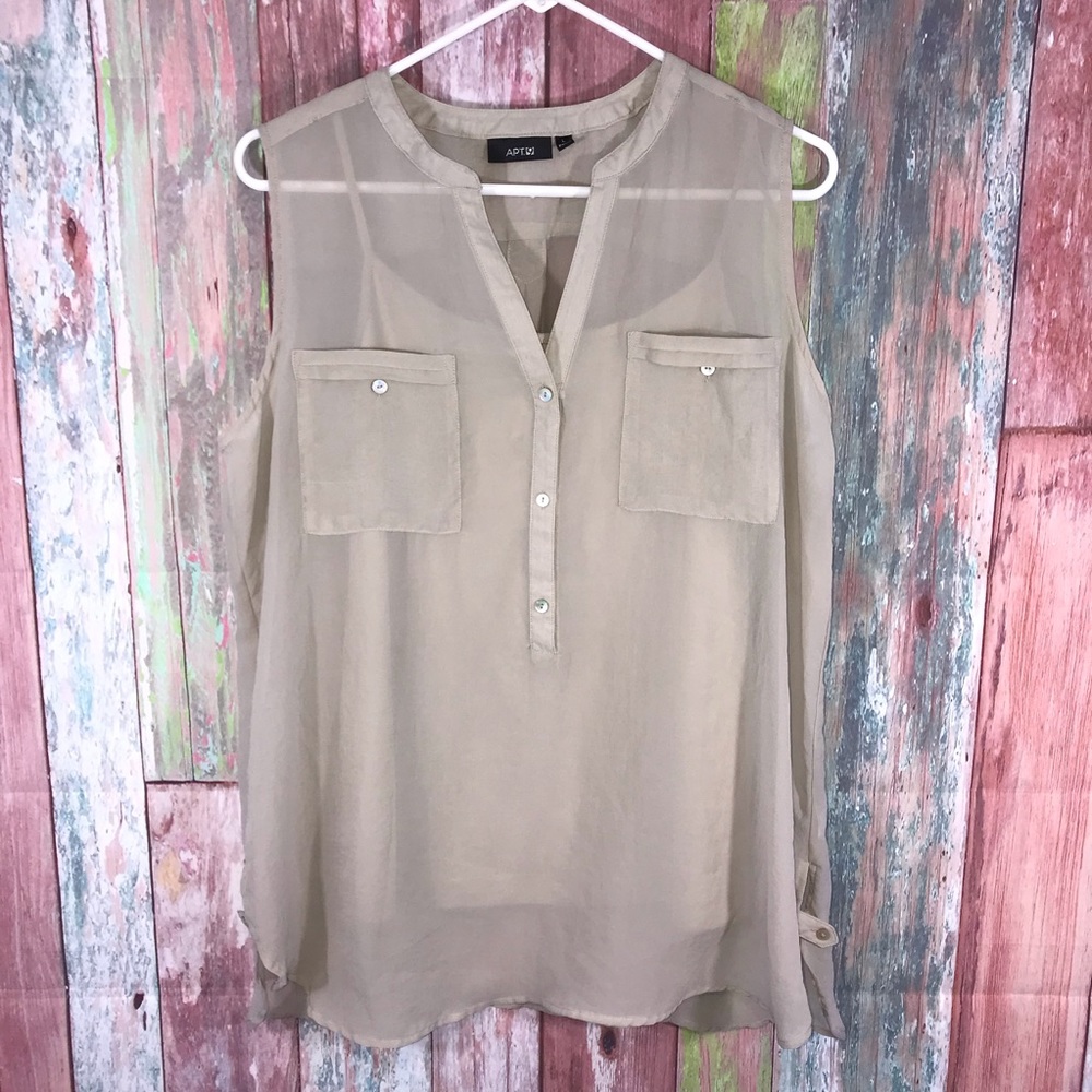 APT 9 sheer Top